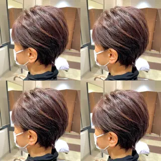 ショート カラー ✨ギャップNO1✨ 工藤大輔のヘアスタイル