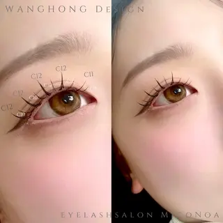 マツエク・マツパ MicoNoa所属・MicoNoa Asamiのマツエク・マツパデザイン