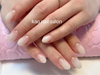 ネイル kao nail マグネット/長さだしのネイルデザイン