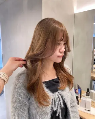 ロング カラー lulu.表参道所属・似合わせレイヤー✨️ RIEのヘアスタイル