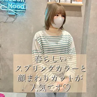 ショート mood tatemachiのヘアスタイル