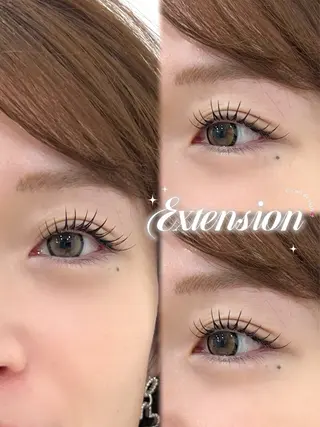 マツエク・マツパ N a t s u m e 🎀🌙のマツエク・マツパデザイン