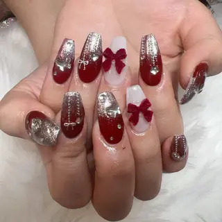 ネイル 🎀nana🫧 ワンホンネイル🎀のネイルデザイン