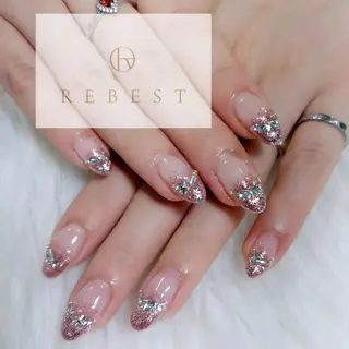 ネイル ❤️💛REBEST 京橋店のネイルデザイン