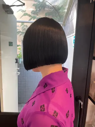 ショート yu-kaハッシュ カット/韓国レイヤーのヘアスタイル