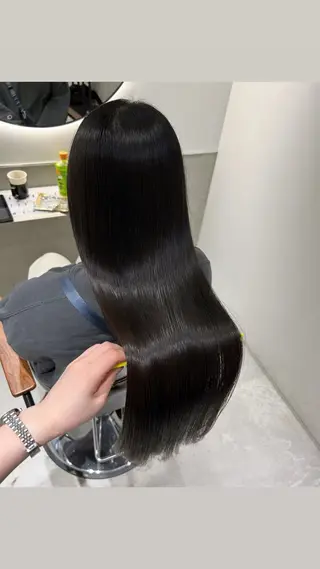 ロング 飯田橋No.1髪質 改善縮毛矯正/ユキナのヘアスタイル