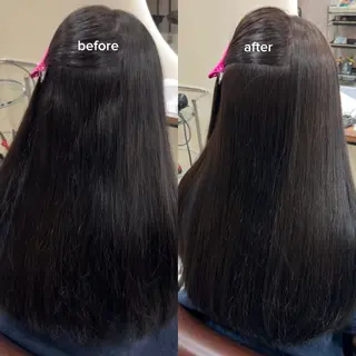 ロング 加藤 野々愛のヘアスタイル