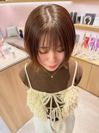 ミディアム merc.☘️平岩 那月のヘアスタイル