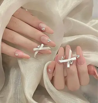 ネイル 長さだし専門店 M2　rikaのネイルデザイン