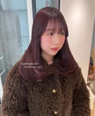 セミロング カラー ParveMix ♡白神みやびのヘアスタイル