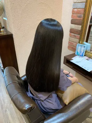 ロング パーマ FAVOR  警固店所属・FAVOR Emiのヘアスタイル