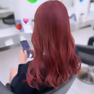 ロング カラー ヘアアレンジ 愛されカラー🩷 はるなのヘアスタイル