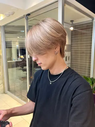 ショート カラー メンズ 甲斐 司のヘアスタイル