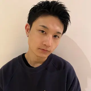 ショート メンズ 太田 渚遊のヘアスタイル