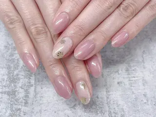 ネイル 佐藤 ニーナ★ラベンダーのネイルデザイン