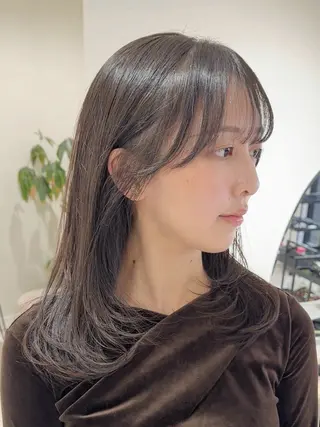 セミロング イメチェンレイヤー/ 縮毛矯正/菅野恭平のヘアスタイル