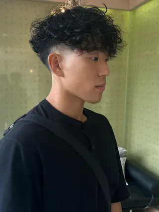 ショート 似合わせパーマ/ メンズパーマ/しゅうのヘアスタイル