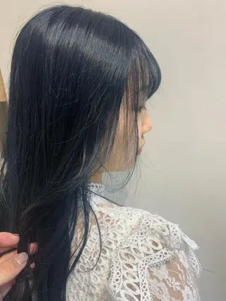 セミロング カラー 中目黒🌼 🌼ハナのヘアスタイル