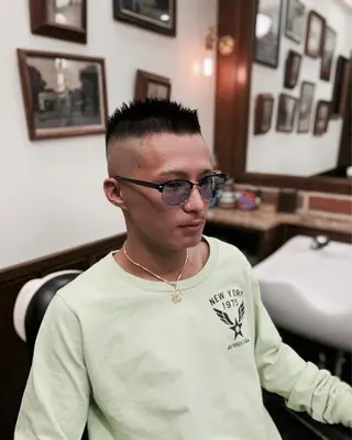 ショート メンズ HIROGINZA ヒロ銀座 青山所属・マツオ リュウホウ🐉のヘアスタイル