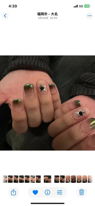 ネイル suimy.所属・SORA suimy.のネイルデザイン