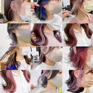 カラー ブリーチダブルカラー 【koide】のヘアスタイル
