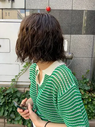 ショート ボブ/髪質改善カラー Natsuのヘアスタイル