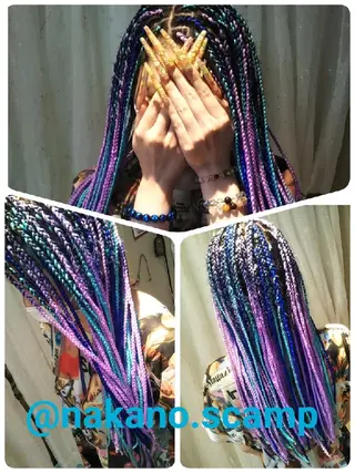 ヘアアレンジ パーマ キッズ メンズ マツエク・マツパ ロング scamp ★のヘアスタイル