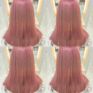 セミロング カラー 髪質改善/艶カラー/ メンズパーマ/鈴木のヘアスタイル