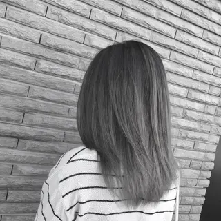 ミディアム カラー ヘアアレンジ アンドウ ユウ/ レイヤーカット/韓国のヘアスタイル