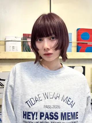 ショート MINX 長濱 優花 /銀座美容師のヘアスタイル