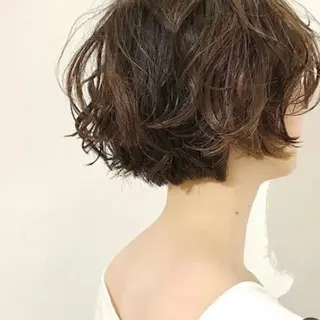 ショート パーマ BEAUTRIUM  青山店所属・ひなた あゆみのヘアスタイル