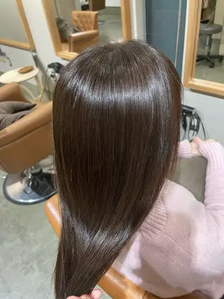 ロング まつやま さおりのヘアスタイル