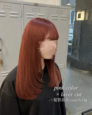 ロング カラー 透明感カラー🩰🤍 髪質改善🪄/伽音のヘアスタイル