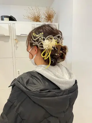 ロング 佐藤 永夏のヘアスタイル