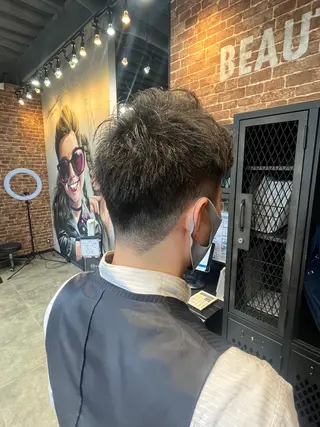 ショート カラー パーマ ヘアアレンジ メンズ キッズ ネイル マツエク・マツパ アイブロウ times salon名駅所属・久木原 ゆりのヘアスタイル