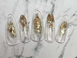 ネイル ❤️💛🩵京橋 痛ネイル⭐️3Dのネイルデザイン