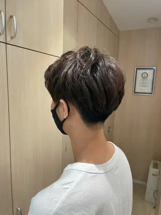 ショート メンズ 韓国ヘアメイク🎀/ 縮毛矯正✨山本媛香のヘアスタイル