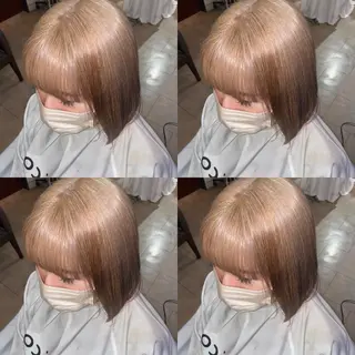 ショート カラー ヘアアレンジ ekolu北梅田店所属・梅田中崎町髪質改善 /オキヒロト/エコルのヘアスタイル