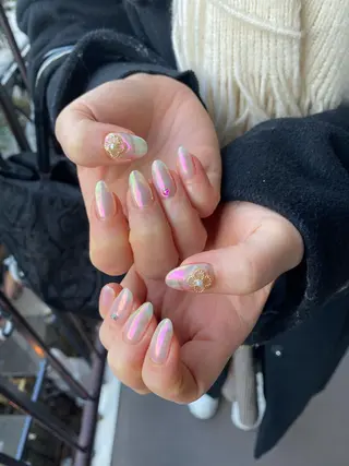 ネイル To Me Nail所属・🩵 mei🩵のネイルデザイン