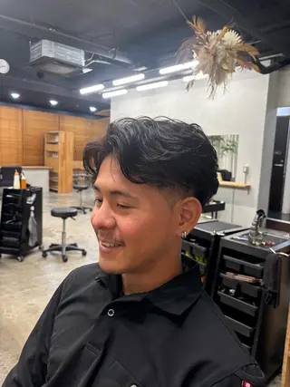 パーマ メンズ mono / Manatoのヘアスタイル