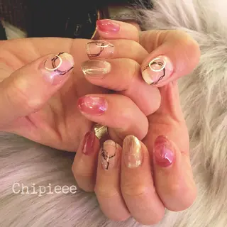 ネイル revia所属・ERI Nailistのネイルデザイン