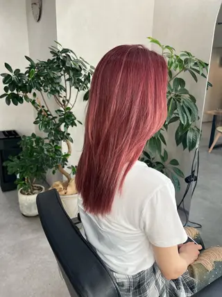 ロング カラー 艶ボブ🤎ボブパーマ 透明感カラー\メンズのヘアスタイル