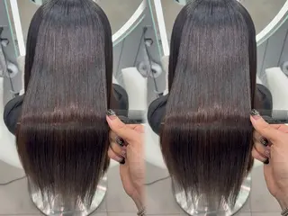 ロング カラー ヘアアレンジ 大宮‎🩵縮毛矯正 髪質改善 佐藤 和のヘアスタイル