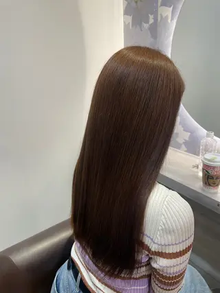 ロング 清水 香理のヘアスタイル