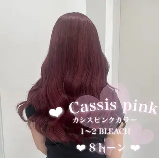 カラー girly❤︎暖色ヘ ア➰🎀HINANOのヘアスタイル