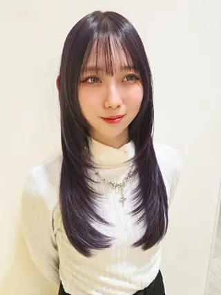 ロング 田嶋  利範のヘアスタイル