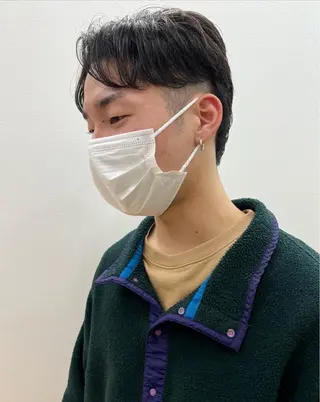 ショート カラー パーマ ヘアアレンジ メンズ 【池袋/スパイキー ショート】ⓝⓘⓜⓤのヘアスタイル