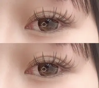 マツエク・マツパ alice天王寺所属・arisa .のマツエク・マツパデザイン