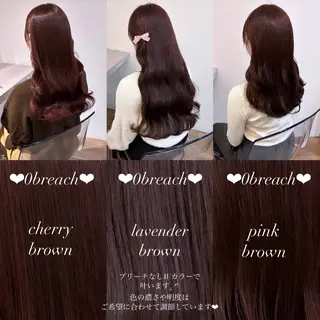 セミロング カラー mai 🎀 / ガーリーヘア ♡のヘアスタイル