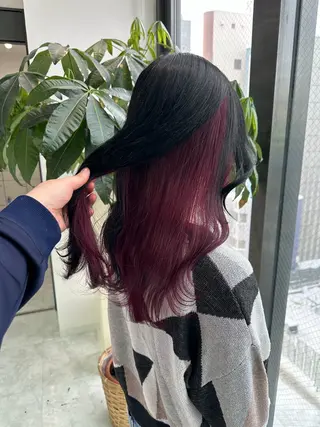 ロング カラー ヘアアレンジ メンズ 🌈トレンドヘア 🌈WATARU🌈のヘアスタイル